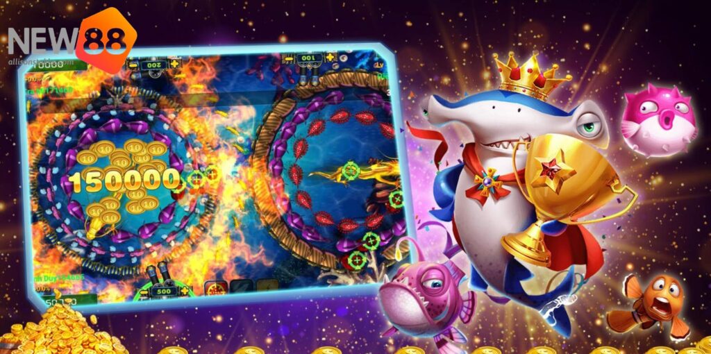 Bắn cá tại New88 có tỷ lệ trả thưởng khủng