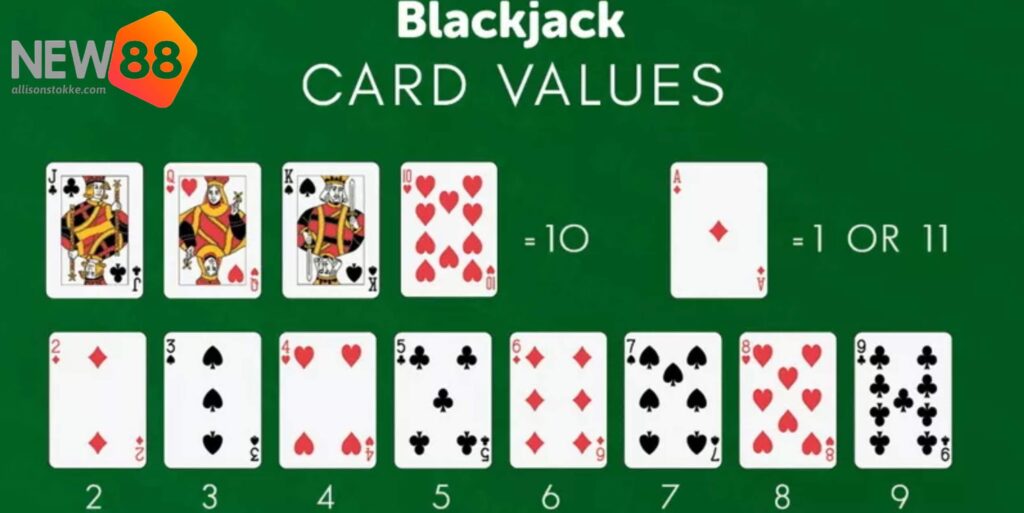 Cách tính điểm trong blackjack